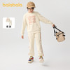 巴拉巴拉童装儿童长袖套装秋冬新款大童两件套装加绒男女童潮 商品缩略图0