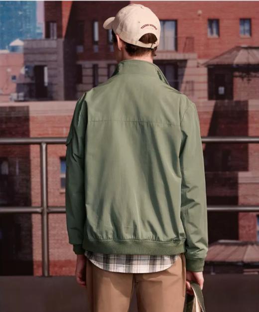 【大都会】TeenieWeenie小熊男装简约外套2024秋季新款休闲运动拉链夹克男士 商品图3