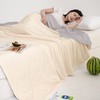 【A类瓜瓜大豆夏凉被】凉感丝冰淇淋夏凉被凉感瓜瓜夏被空调被可机洗夏天薄被子，牢牢固定内芯，不易滑动。ry 商品缩略图10