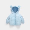 【耳朵戴在头顶，萌趣可爱~】秋冬新款男童女童小孩 中小儿童加厚连帽羽绒棉衣 棉服棉袄外套 高支高密纤维面料 平整细腻手感柔软 不易掉色不易起球-QQ 商品缩略图6