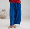 绽放223+216朵/文艺减龄休闲百搭萝卜裤亚麻裤子女棉麻宽松阔腿九分裤 商品缩略图6