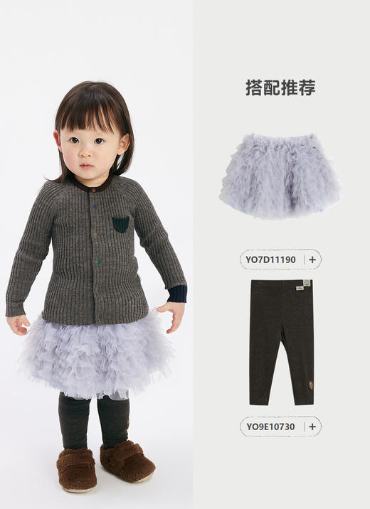 jnby  24年秋款  短款开襟毛衫  YO9310280 商品图6