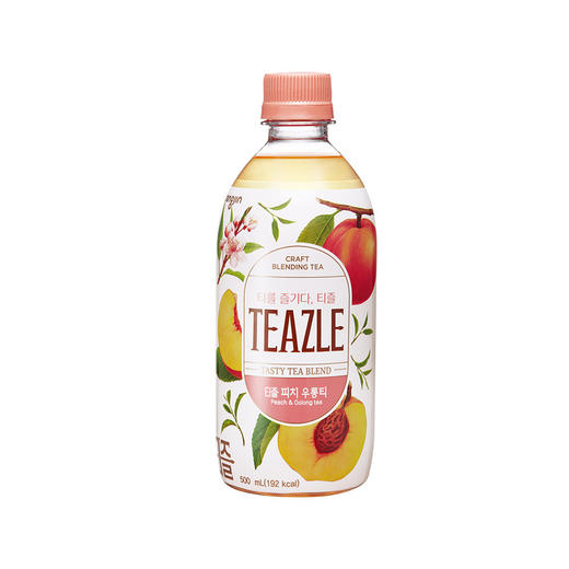 500ml熊津饮料 柚子味茶/红茶西柚味/红茶水蜜桃味/青柠薄荷味/水蜜桃味乌龙茶 多种口味任选 商品图2