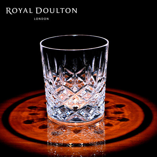 Royal Doulton 海克利尔烈酒杯四件套 水晶玻璃酒杯 威士忌酒杯朗姆酒杯 商品图3