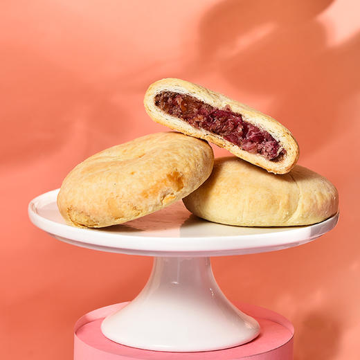 【经典版爆款】玫瑰鲜花饼45g/1个装，10个起售！ 商品图4