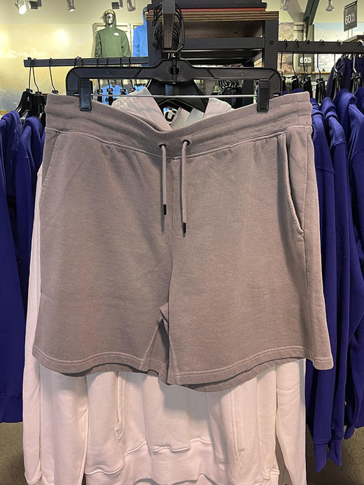 THE NORTH FACE/北面 男士松紧带抽绳运动加绒卫裤短裤 商品图1