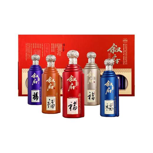 【外箱瑕疵】叙府 东方韵 五福临门 浓香型 52度 500ml*5 商品图2