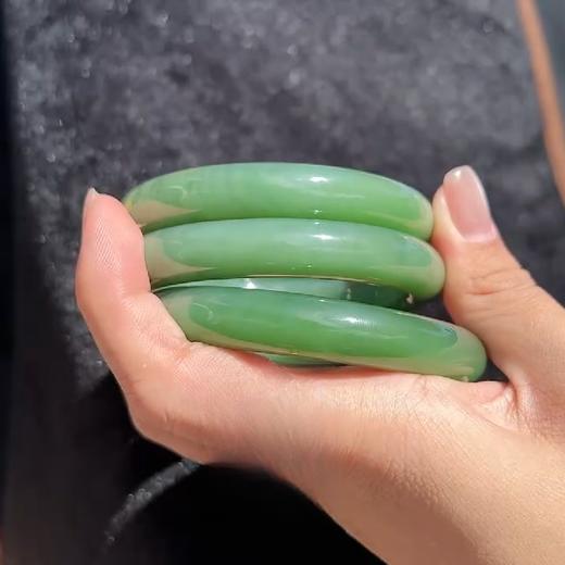 和田玉碧玉手镯-分两笔付：1 商品图0