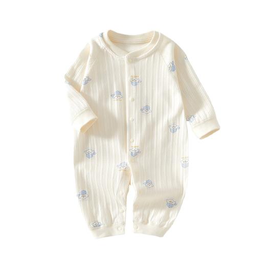 【纯棉材质，舒适透气，A类品质，安全放心】婴儿连体衣春秋款 睡衣纯棉a类新生儿衣服 秋冬宝宝打底衣 长袖哈衣-QQ 商品图4