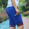 JINNMIX轻力防水腰包侧口袋5分紧身高弹短裤男女蓝色 商品缩略图3