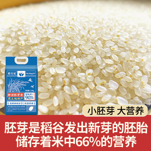 黑龙江五常稻皇妃大米胚芽米 2.5kg*2袋（10斤装） 商品图9