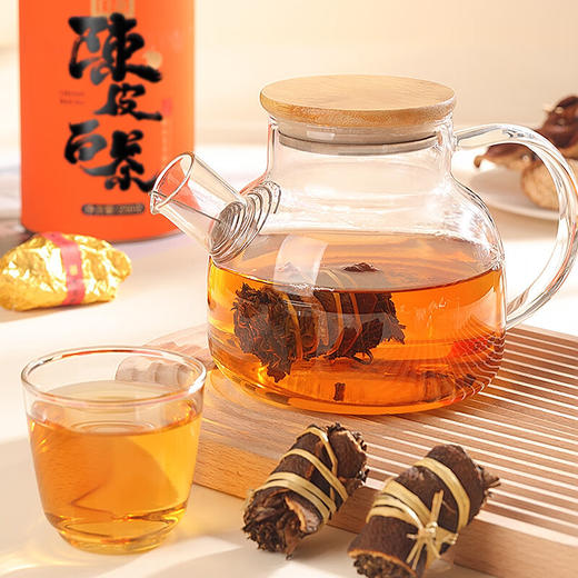 福东海 陈皮白茶250克礼盒  福鼎老寿眉白茶广东老陈皮 中秋节礼品礼物 商品图2