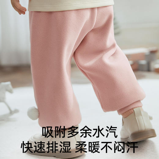 【宝宝服饰】EMXEE嫚熙24年新款童装双面造型裤 商品图2