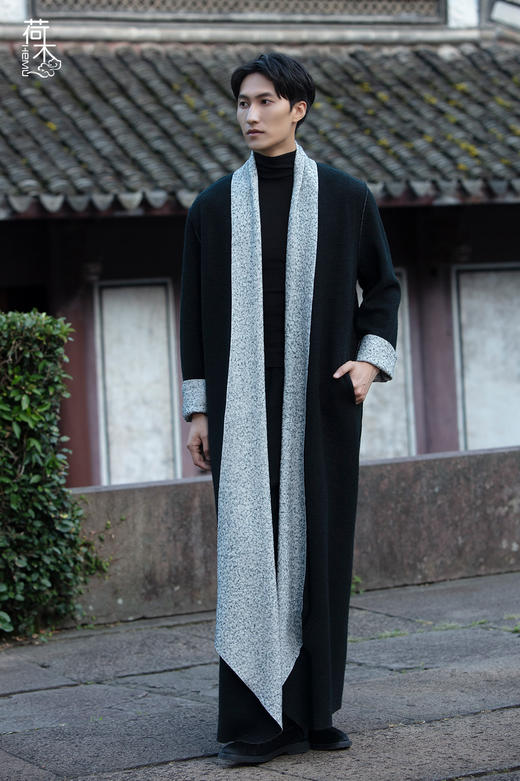 荷木HEMU丨[MEN]苍云·长外套 商品图0