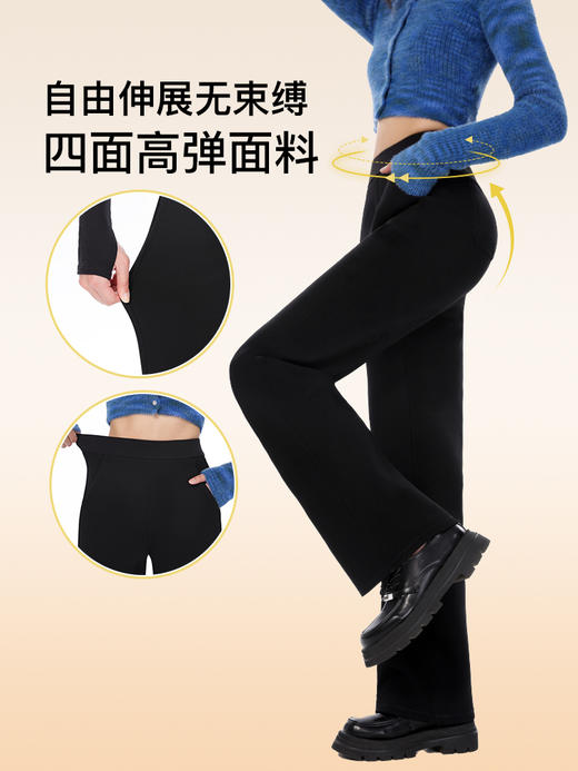 RAU直筒小黑裤 商品图2