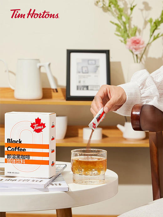 福利清仓🎉咖啡控必看❗Tims  【品牌直发】 tims 即溶/轻盈黑咖啡49.9买一送一到手42条还加赠个杯子❗ 商品图1