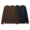 【新款DMH】大依优型大码男装圆领卫衣简约宽松上衣男士胖子打底衫300斤 商品缩略图5