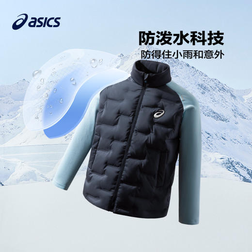 Asics/亚瑟士童装2024年冬季轻薄保暖羽绒服运动弹力羽绒夹克新品 商品图1