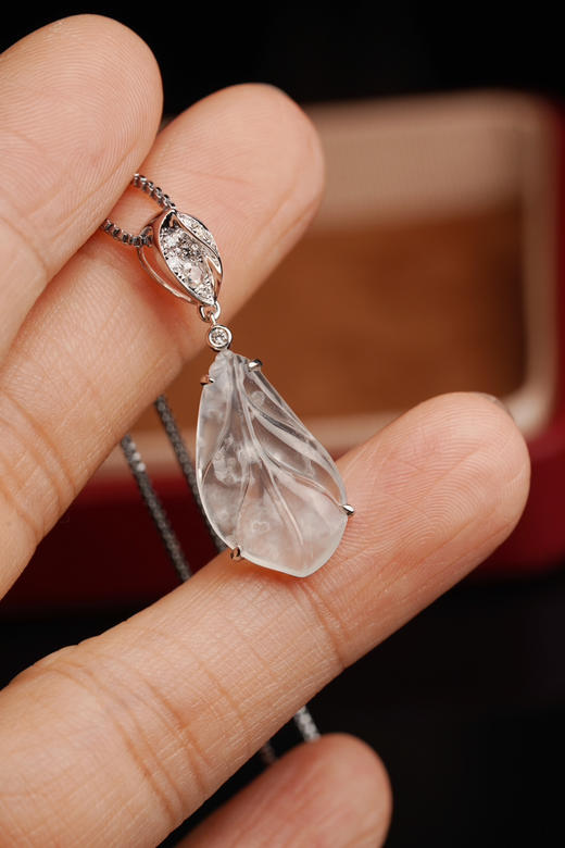 一枚特别值得的翡翠叶子 商品图2