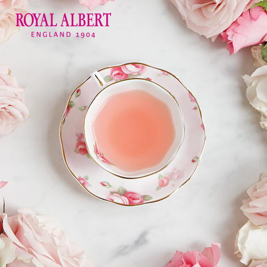 Royal Albert 百年系列 碟盘三件套骨瓷咖啡杯碟三件套装英式茶杯 商品图2
