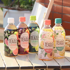 500ml熊津饮料 柚子味茶/红茶西柚味/红茶水蜜桃味/青柠薄荷味/水蜜桃味乌龙茶 多种口味任选