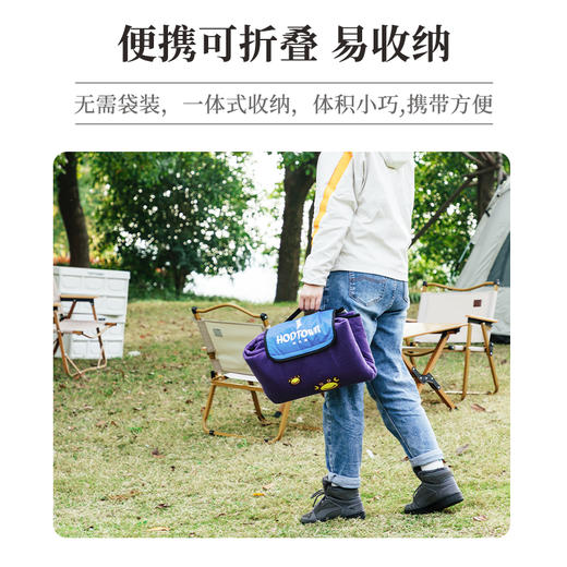 何大屋-蟹霸霸野餐垫 200*200cm 商品图3