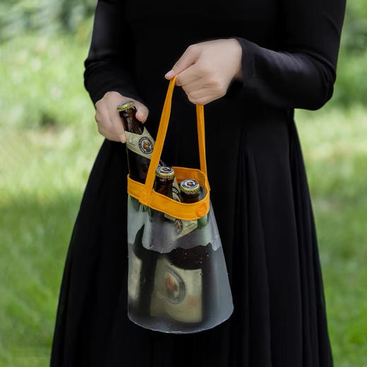 法国L'Atelier du Vin进口折叠冰桶装冰块存放桶红酒啤酒冰镇酒袋 商品图3