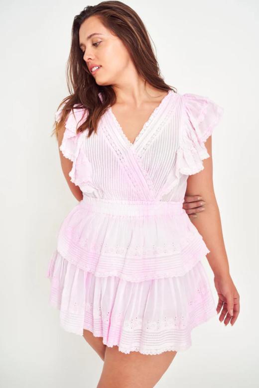 LOVESHACKFANCY - Gwen Dress - Peony Pink - 女装 - 连身裙 - 粉色 商品图0