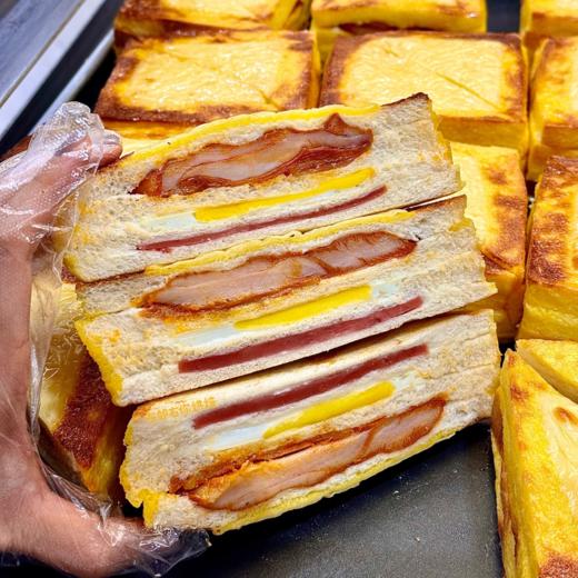 【早餐优选】现烤面包 | 蛋排三文治 商品图1