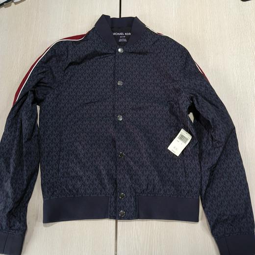 瑕疵Michael Kors/MK 男士Logo印花棒球领夹克外套 商品图0