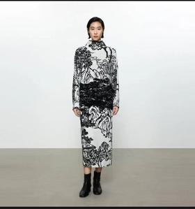 EXCEPTION例外 高领提花套头