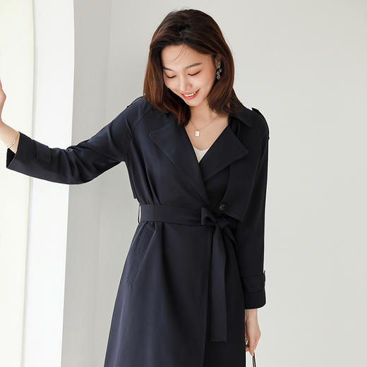 火桐hooton30姆米真丝风衣YT2037 商品图3