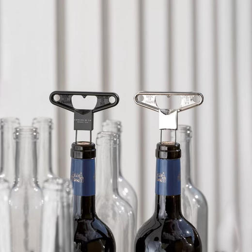法国L'Atelier du Vin 复古老酒刀开瓶器 两片式软木塞红酒启瓶器 商品图2