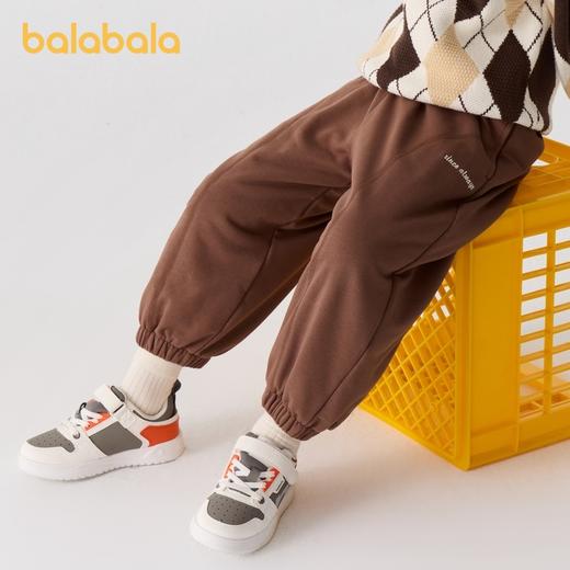 巴拉巴拉童装儿童长裤男童女童束脚裤秋冬新款宽松百搭休闲裤 商品图2