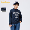 巴拉巴拉童装男童卫衣儿童秋冬新款中大童上衣加绒女童圆领潮 商品缩略图0