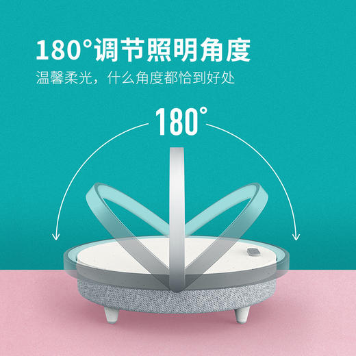 几光 LLYD02 无线充电音乐台灯 商品图6