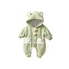 【摇粒绒小熊哈衣】初冬款宝宝连体衣新生儿加绒爬爬婴幼儿保暖外出服 商品缩略图4