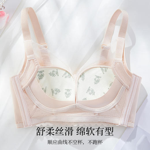 雅黛丽内衣女小胸聚拢显大性感蕾丝文胸收副乳防下垂调整型胸罩女 商品图1