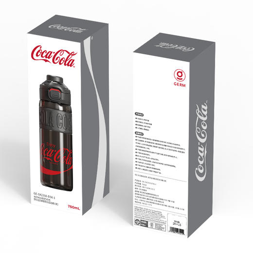 GE-CK23SS-DS6-1可口可乐联名系列双饮运动瓶黑 商品图3