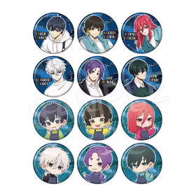 CHUGAI蓝色监狱 烫金哑光徽章盲盒 牛仔服VER. 1SET/12个入CHGC4549502152696