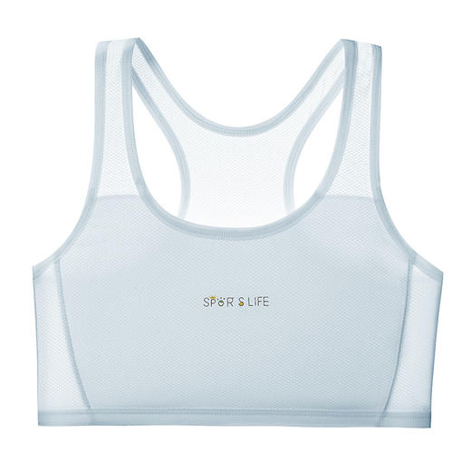 【超值49.9到手3件！】一阶段发育期运动内衣 女学生跑步防震工字背心 大童少女青春期文胸 透气网眼 妥妥杯薄而不凸点-QQ 商品图6