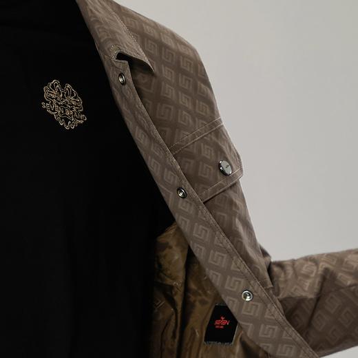 柒牌工装夹克男2024秋季新款时尚潮流中青年满身印花男士翻领外套 127K70210 商品图2