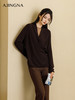 【商场同款】阿菁娜2024秋季新款一片式针织开衫A29Q318029 商品缩略图4