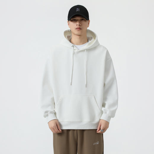 【新款DQ】大依优型大码连帽卫衣男宽松休闲上衣胖子加肥加大男士潮流 商品图1