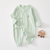 【系绳蝴蝶衣 环保印染 萌趣可爱又健康】新生婴儿蝴蝶衣 初生纯棉无骨哈衣爬服 春秋宝宝秋季衣服 婴儿连体衣-QQ 商品缩略图12