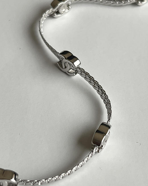 THS 8.24-无 香家 长短款双C蛇骨链颈链 项链 CU1234 商品图10