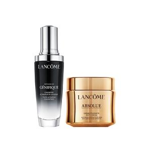 郑钦文🏆都在用的小黑瓶！Lancome兰蔻小黑瓶50ml+菁纯soft面霜60ml套装