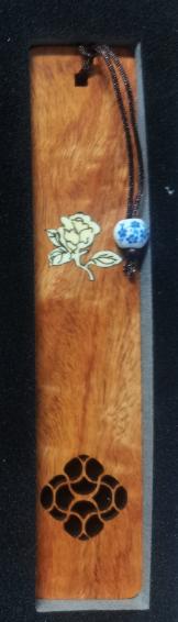 骨木镶嵌书签（配件） 商品图0