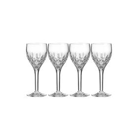 Royal Doulton 海克利尔白葡萄酒杯四件套水晶玻璃葡萄酒杯 果酒杯子礼盒套装