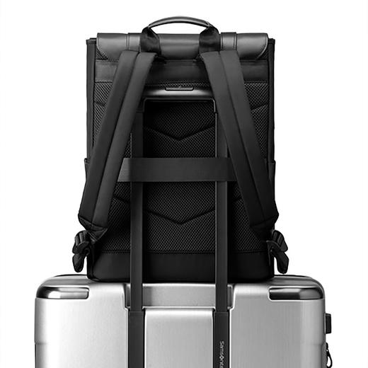 13962-NU4 09011 新秀丽CHIRON双肩包黑色-800 商品图3